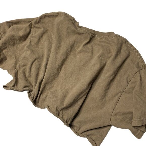 PLAYBOY Cutoff Basic Short Sleeve Tee Shirt - Picture 2 of 8